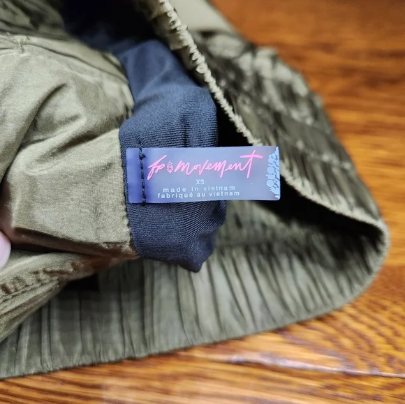 FP Movement The Way Home Shorts Army Green - Picture 6 of 7